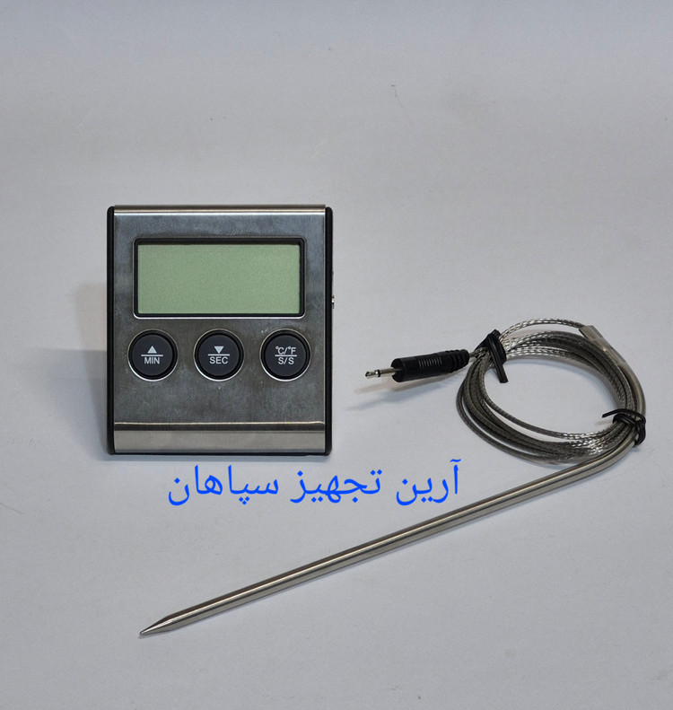 ترمومتر و تایمر دیجیتال پراب دار