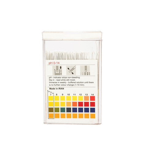 کاغذ PH متر 14-0 ایرانی (کاغذ پی اچ )
