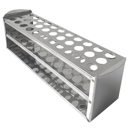 جا لوله آزمایش استیل 33 خانه